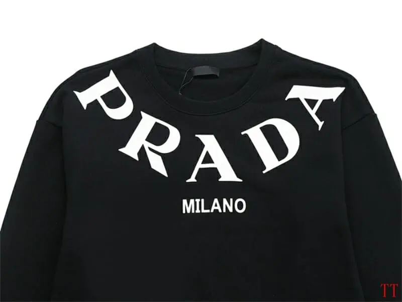 prada sweatshirt manches longues pour unisexe s_12411102